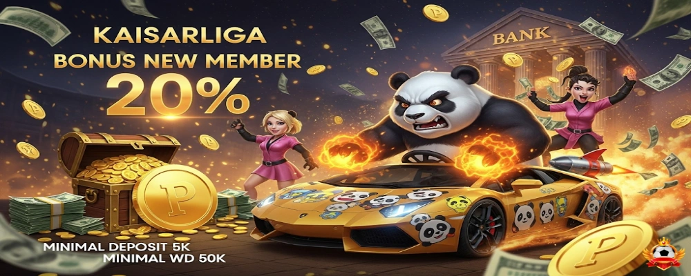 Bonus New Member 20%